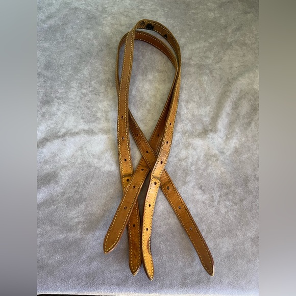 Louis Vuitton Vachetta Adjustable Strap Set 32” b21 - Picture 1 of 15